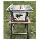 Chicago electric 10 inch industrial table saw