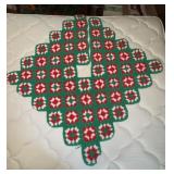 Vintage handmade Christmas skirt