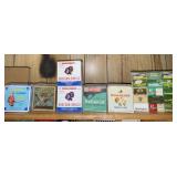 Empty vintage shotgun shell boxes