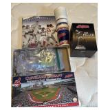 Cleveland Indians puzzle/book/Bob Feller/cups