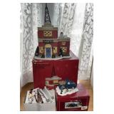 Village collection Christmas village radio