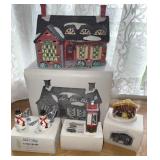 Christmas village snow village