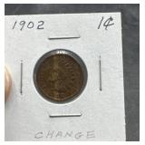 1902 Indian head penny