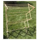 Wooden drying rack