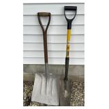 2 shovels