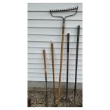Hose and rakes