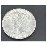 1922 silver peace dollar