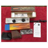 Miscellaneous gun supplies/scope