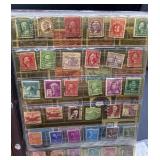 Large amount of vintage stamps