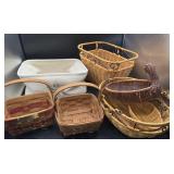 Two, Longaberger baskets /others