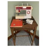 Brother sewing machine VX 808 with wooden stand