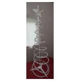 Lighted Christmas tree decoration
