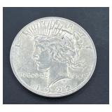 1922 silver peace dollar