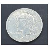 1922 silver Peace Dollar