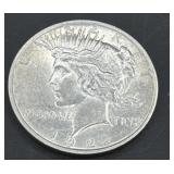 1922 silver Peace dollar