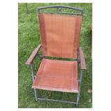Outdoor fold up chair