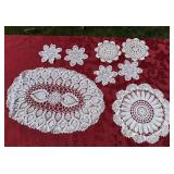 Homemade doilies