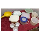 Large amount of vintage Tupperware
