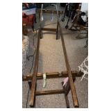 Wooden quilted frame