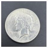 1922 silver peace dollar