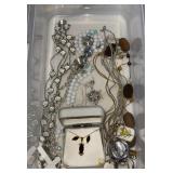 Large amount of costume jewelry