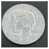 1922 silver peace dollar