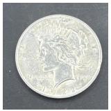 1922 silver peace dollar
