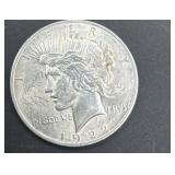 1922 silver peace dollar