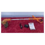 Battery operated weedeater Worx