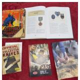 Collectors books/handbook metal/decoration book