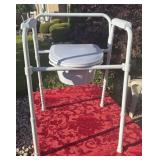Portable potty chair
