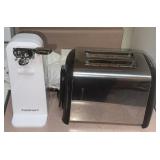 Toaster and can opener