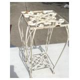 Cast iron small plant stand