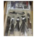 Large amount of silverware