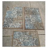 3 indoor rugs