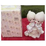 Precious moments love one another figurine with