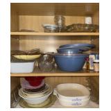 Large amount of kitchen dishes