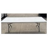 8ft plastic folding table