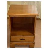MCM maple wooden night stand