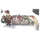 Large amount of Christmas decorations snowman