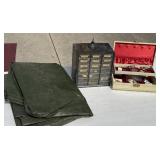 Nut bolt Bin, small oiler, large tarp