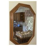 Oak wall/shelf/candle holder