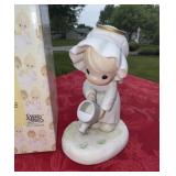 Precious moments some plant some water figurine
