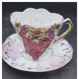 Vintage, small teacup and saucer