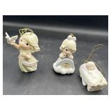 Precious moments/Jonathan and David ornaments