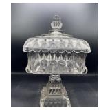 Jeannette Large glass wedding compote