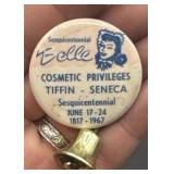 1967 Tiffin, Ohio, Sesquicentennial Bell pin