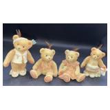 Cherish Teddyï¿½s set of four