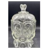 Moon & Stars jar 7.5ï¿½ some chipping on lid