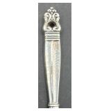 Sterling silver handle knife